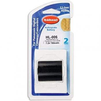 Hähnel HL-006 - Batería Li-Ion para Panasonic CGA-S006, 7.2V, 780mAh