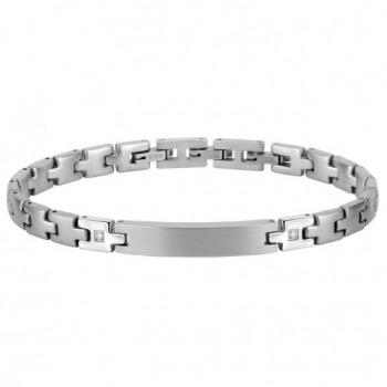 Pulsera de Acero para Hombre Morellato Motown SALS50 - Color Plateado