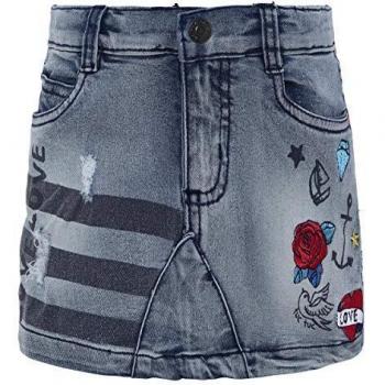 Tuc Tuc Falda Vaquera NIÑA Tattoo, Azul