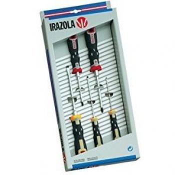 Bahco 202.001 - Set de Destornilladores Tekno+ de 5 Piezas con 3 Puntas Planas y 2 Puntas Phillips