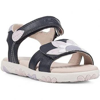 Sandalias de Niña Geox J358ZA Haití Navy-Rosa Talla 29