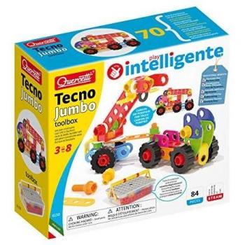Caja de herramientas Quercetti Tecno Jumbo 90 piezas