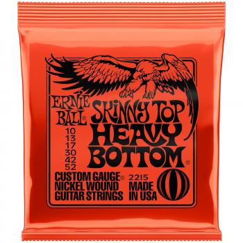 Ernie Ball 2215 Skinny Top Heavy Bottom 10-52 String Set