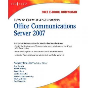 How to Cheat at Administering Office Communicator Server 2007