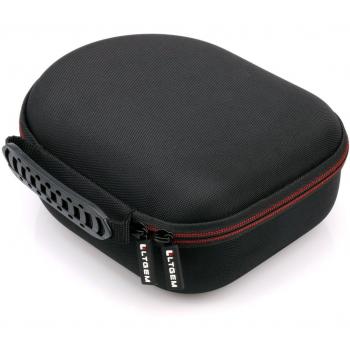 LTGEM Auricular Caso Viajar Bolso Proceso De Llevar Almacenamiento para Sennheiser HD 598,HD558,HD202 II,HD201,HD419,HD229,HD202,HD518,HD555 Auricular-Black