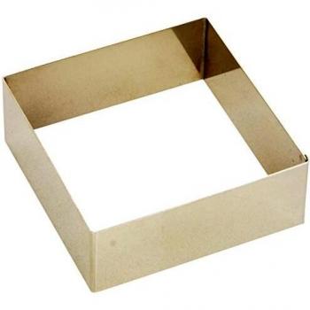 Lacor - 68411 - Molde Aro cuadrado 10x10 cms. Inox