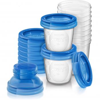 Philips Avent Breast Milk Storage System SCF618/10 - 10 x 180 ml Containers