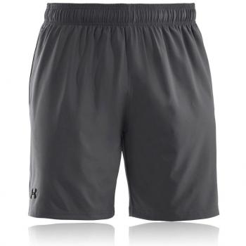 Under Armour Pantalónes cortos para Hombre, Gris, Talla MD