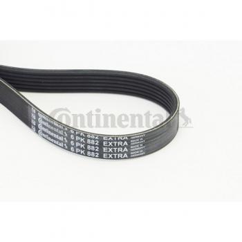 Correa acanalada en V poli V CONTITECH 6PK882 EXTRA