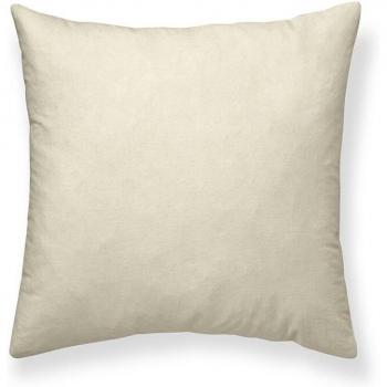 BELUM Funda de cojín decorativa con cremallera y diseño liso de 45x45 cm