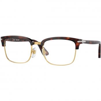 Persol PO3327S 24/GJ Armazones y Gafas Recetadas para Hombre Dorados, 56 Lentes