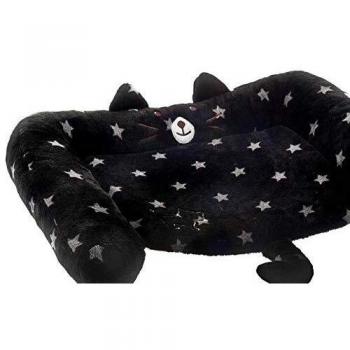 Ferribiella Cuna para Gato Sofá Gato con Estampado Estrellado Gatos Descanso Camas