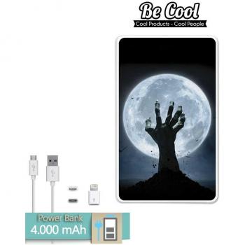 Becool® - Batería Externa Power Bank 4000 mah + Gratis 1 cable USB-MicroUsb