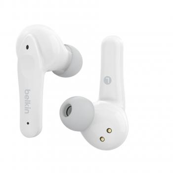 Belkin SOUNDFORM™ Nano Wireless Earbuds for Kids - White, Headphones, Wireless Bluetooth connectivity, Recommended usage: Calls/Music