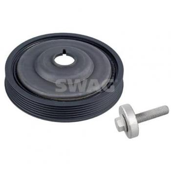 Polea de cigüeñal SWAG 60 93 6155, A-Klasse (W176), diámetro 36mm, peso 1,600kg, ancho 26mm