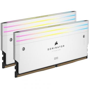 Corsair Dominator Titanium DDR5 6600MHz 64GB 2x32GB CL32 XMP Blanco