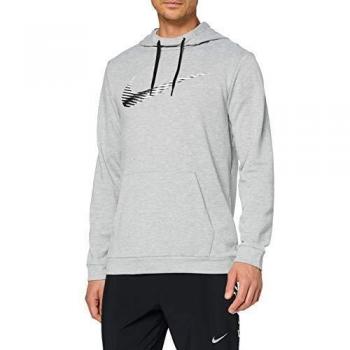 NIKE M Nk Dry Hoodie Po Swoosh Sudadera, Hombre, dk Grey Heather