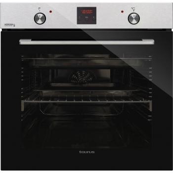 Horno multifunción Taurus autolimpieza WaterSteam, 7 funciones - HM778IXD, 78 L Inox