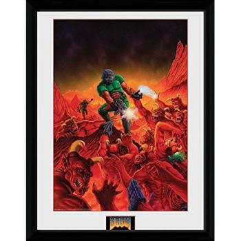 GB eye Ltd PFC2054, Doom, Classic Key Art, fotografía enmarcada,