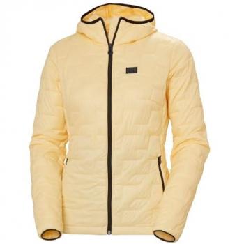 Helly Hansen Women's Lifaloft Insulated Hooded Waterproof Jacket Yellow M