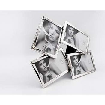 Portafoto Múltiple 4 Fotos 10x15 cm Sparkle Metalizado