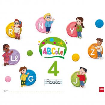Cuaderno de lectoescritura 4, Pauta. ABCole 17 - 9788467592245