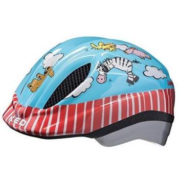 KED Meggy Originals - Casco de Bicicleta Niños - Rojo/Azul Contorno de la Cabeza M | 52-58cm 2019