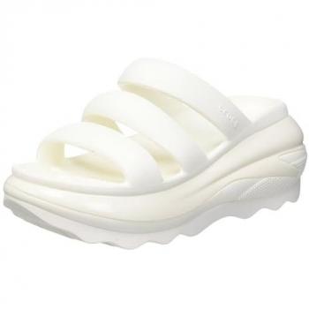 Crocs Mega Crush Triple Strap Beige Women's Sandals & Slides Size 39-40