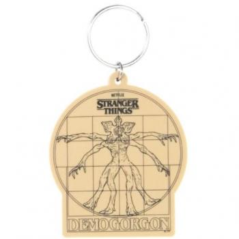Llavero Stranger Things Demogorgon Diseño Vitruviano