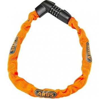 ABUS Tresor 1385/75 Neon Orange Chain Lock (6mm)