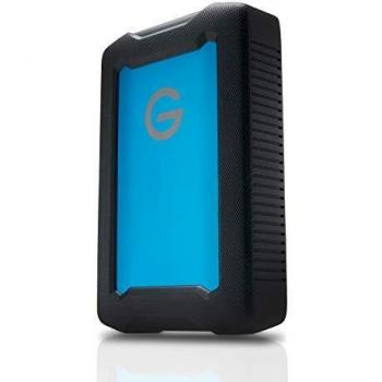 G-Technology 5 TB ArmorATD - Disco Duro Todoterreno, Resistente a Golpes y al Agua, USB-C, Thunderbolt 3