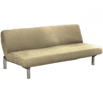 textil-home Funda de Sofá Elástica Clic-clac TEIDE, 3 plazas - Desde 180 a 240 cm. Color Beig