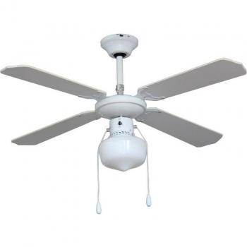 Ventilador de Techo Algarve 50W 4 Aspas Blanco Ø106 cm