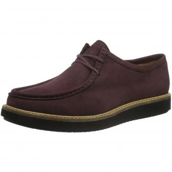 Clarks Glick Bayview, Mocasines con cordones Mujer, Morado