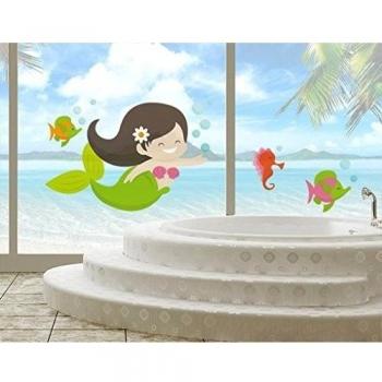 Apalis Vinilo de Ventana no.EK150 Mermaid, Dimensione:122cm x 136cm