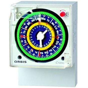 Orbis de Inodoro QRS 230 V Interruptor horario analógico Universal, OB051023