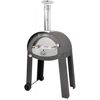 Horno de leña profesional Bella Napoli Pummaro para 2 pizzas con cámara de cocción de 70x50 cm, alta calidad