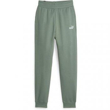 Pantalón Puma Essentials+ Embroidery verde para mujer