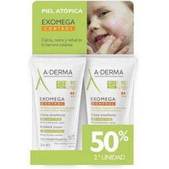 A-Derma Exomega Control Emollient Cream 2x50ml