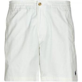 Polo Ralph Lauren Men's Prepster Chino Drawstring Shorts in Deckwash White, Size Large