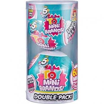 ZURU 5 SURPRISE-7793 Toy Mini Brands Cápsulas coleccionables, Color 2 Unidades.