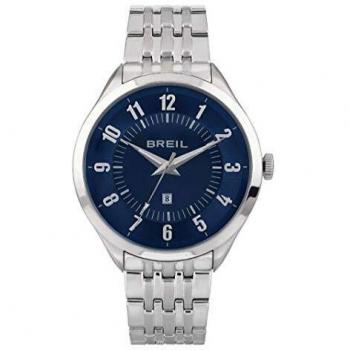 Reloj Breil Hombre Arbiter Azul con Movimiento de Cuarzo y Pulsera de Maple Plateado TW1866