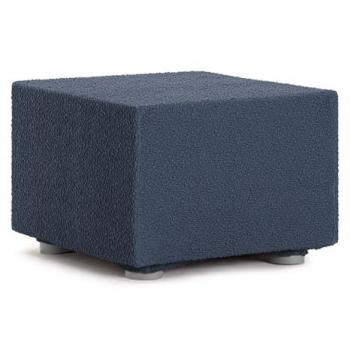 Funda Puff Bielástica Eysa Roc Azul 100 x 65 x 100 cm, Premium, Dimensiones: 40 x 40 cm, incluye características de alta elasticidad y diseño moderno