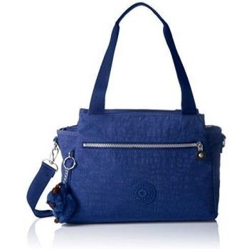 Kipling Elysia, Bolsa de Asa Superior para Mujer, Azul