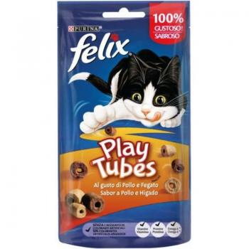 Felix Play Tubes Pollo E Hígado 8X50Gr