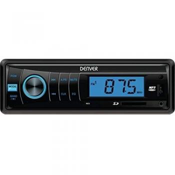 Radio para Coche Denver CAU-444. Receptor Multimedia para Coche. Salida Volumen: 28 W. Conexiones: USB, SD para MP3, Entrada Auxiliar