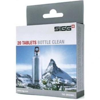 SIGG Bottle Clean - Pastilla potabilizadora, color blanco, talla UK: 20 Tablets