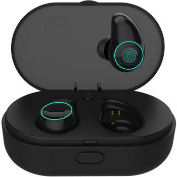 Auriculares Bluetooth, Arbily Auriculares Deportivos in Ear Auriculares Inalámbricos con Microfono y Cancelación de Ruido IPX5 Auriculares Estéreo Inalámbricos con Caja de Carga