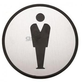 Símbolo Baño Adhesivo Hombre Ø97mm GSC 003301396