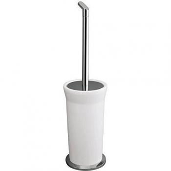 Gedy 35330200200 Escobillero, Cromo/Blanco
